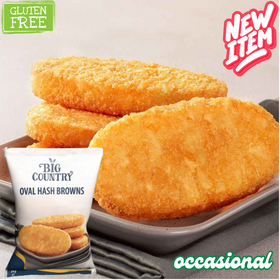 FR Hash Brown Ovals 1kg