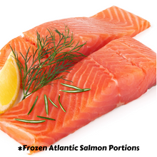 Load image into Gallery viewer, FR Atlantic Salmon Portions S/On