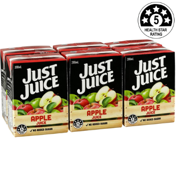JJ Apple Juice 200ml (6)