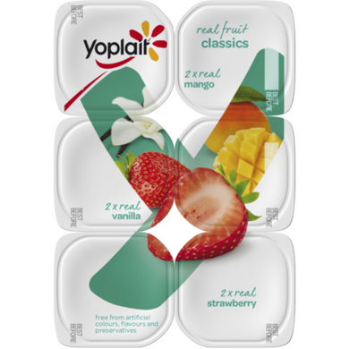 Yoplait Yoghurt 100g (6)
