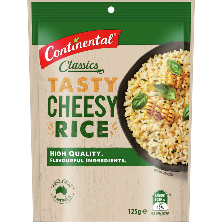 Cheddar Rice Package Cheesy Rice 120g – Farm Fresh 2U