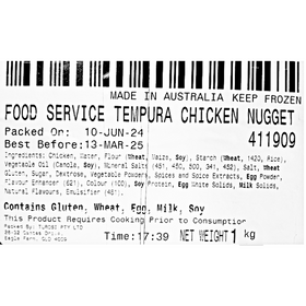 FR Tempura Nugget 1kg