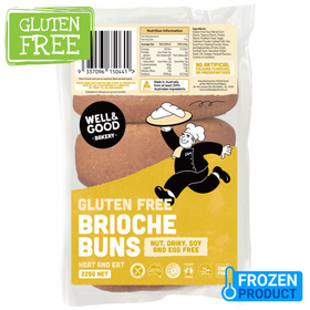 GF Bread Brioche Buns 225g